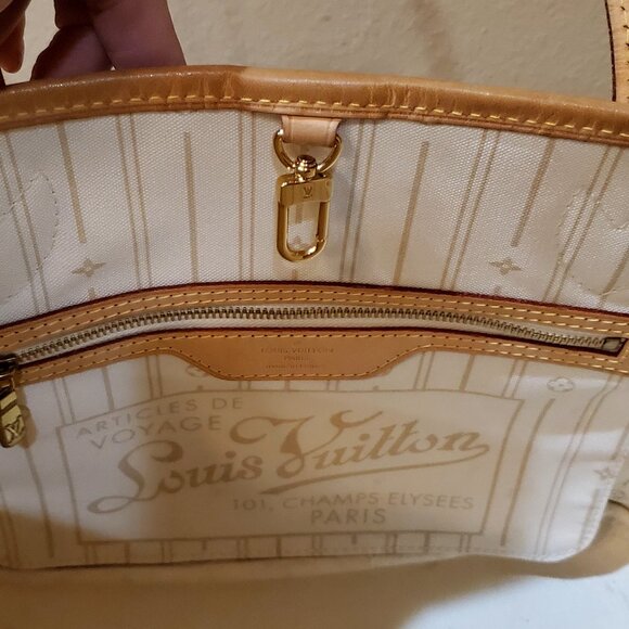 Louis Vuitton Damier Azur Neverfull PM - Picture 1 of 10